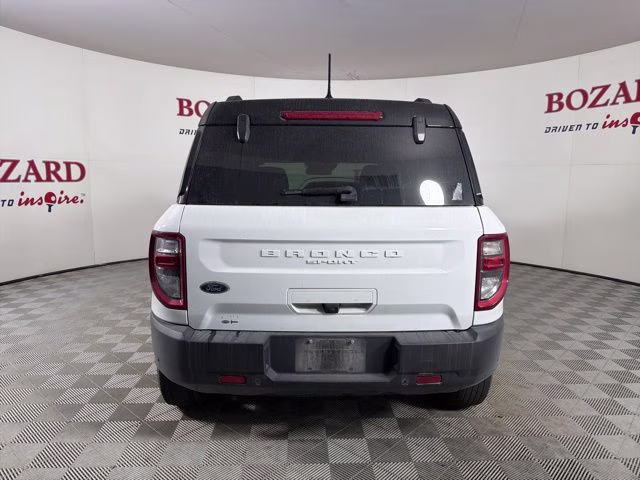 2024 Oxford White Ford Bronco Sport Outer Banks 4X4 SUV