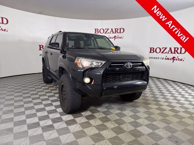 2020 Black Toyota 4Runner SR5 Premium 4X4 SUV
