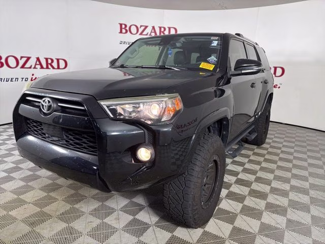 2020 Black Toyota 4Runner SR5 Premium 4X4 SUV