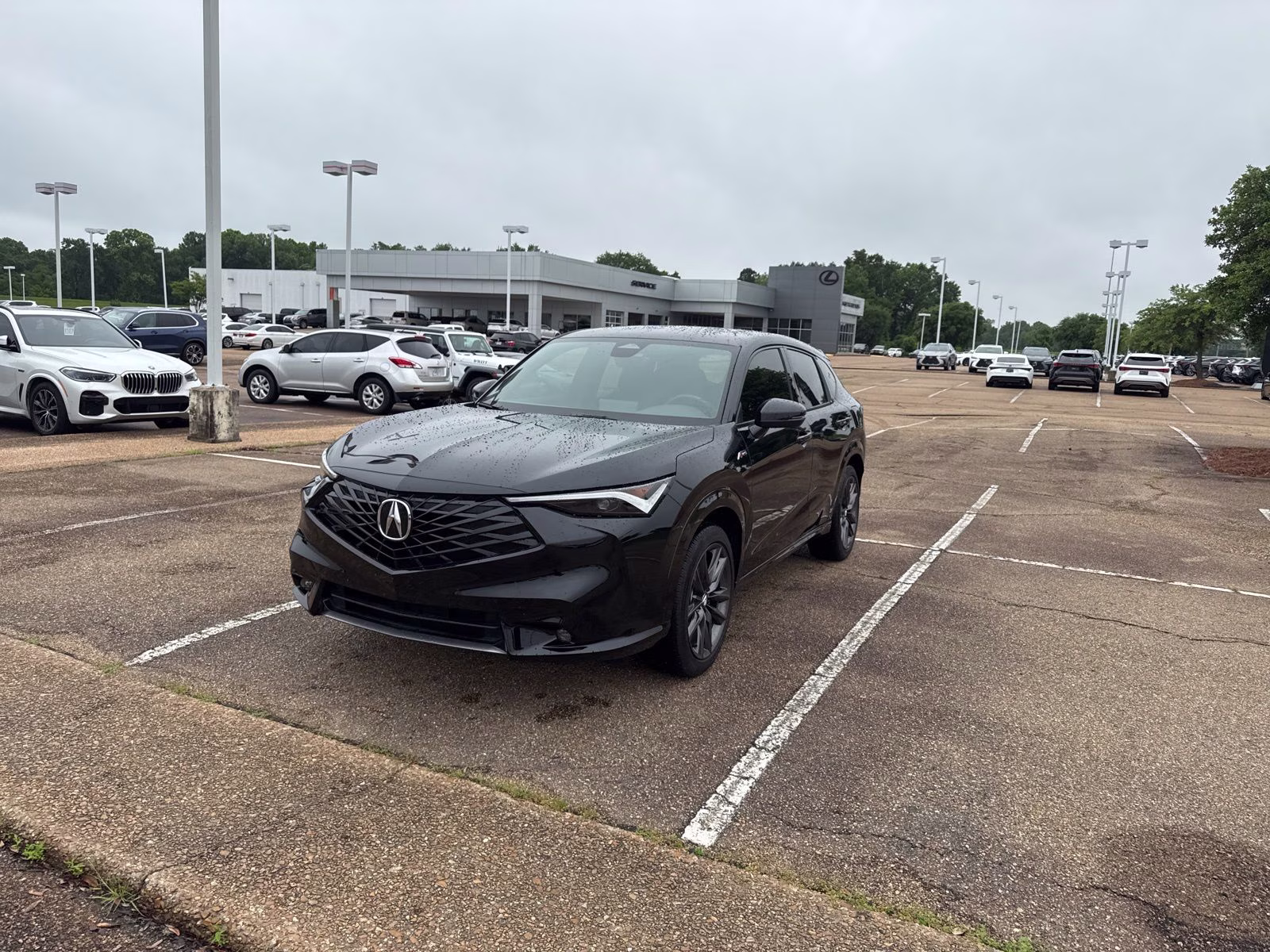 2025 Crystal Black Pearl Acura ADX A-Spec Package FWD SUV