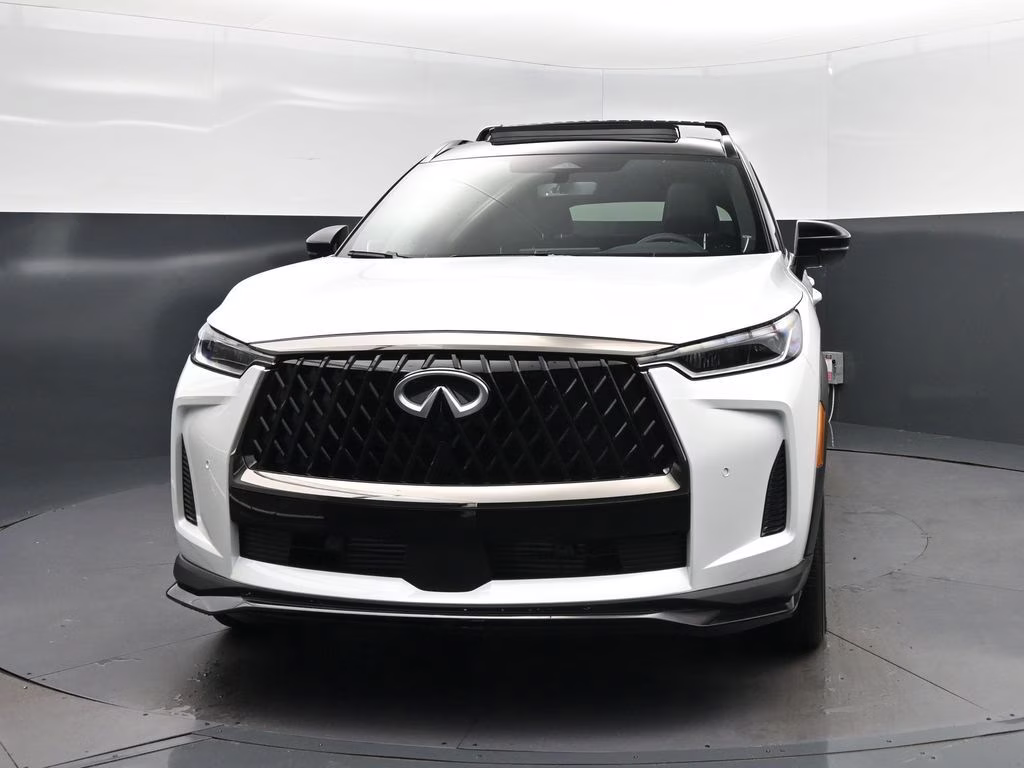 2027 RADIANT WHITE / BLACK OBSIDIAN INFINITI QX60 SPORT AWD SUV