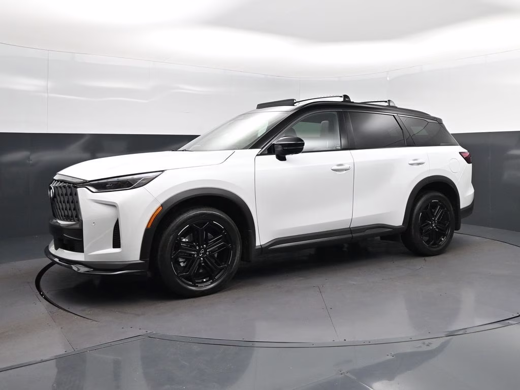 2027 RADIANT WHITE / BLACK OBSIDIAN INFINITI QX60 SPORT AWD SUV