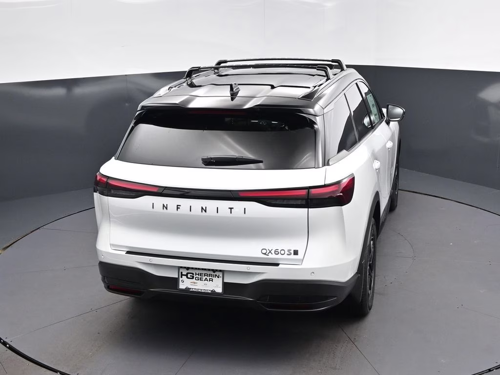 2027 RADIANT WHITE / BLACK OBSIDIAN INFINITI QX60 SPORT AWD SUV