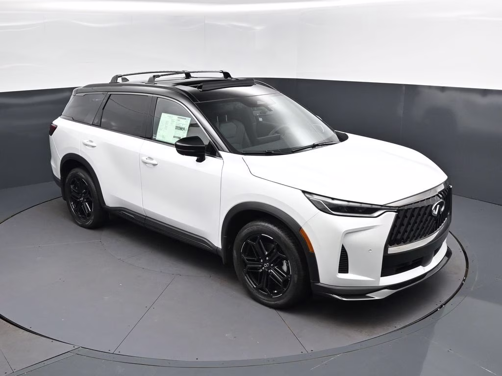 2027 RADIANT WHITE / BLACK OBSIDIAN INFINITI QX60 SPORT AWD SUV