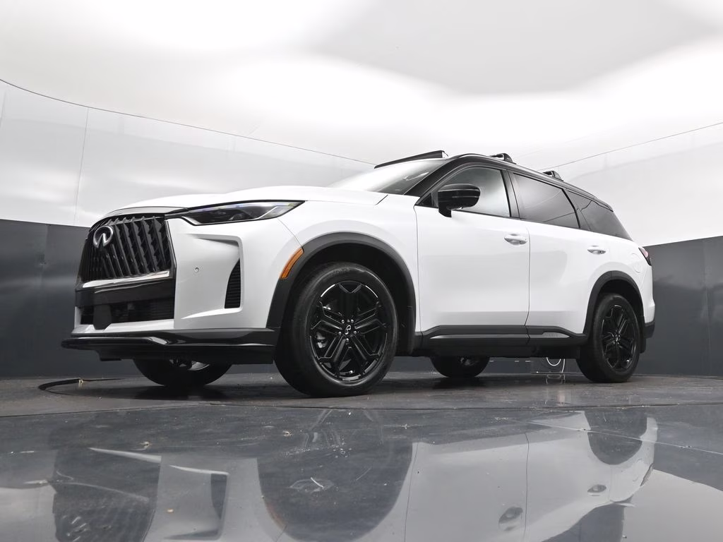 2027 RADIANT WHITE / BLACK OBSIDIAN INFINITI QX60 SPORT AWD SUV