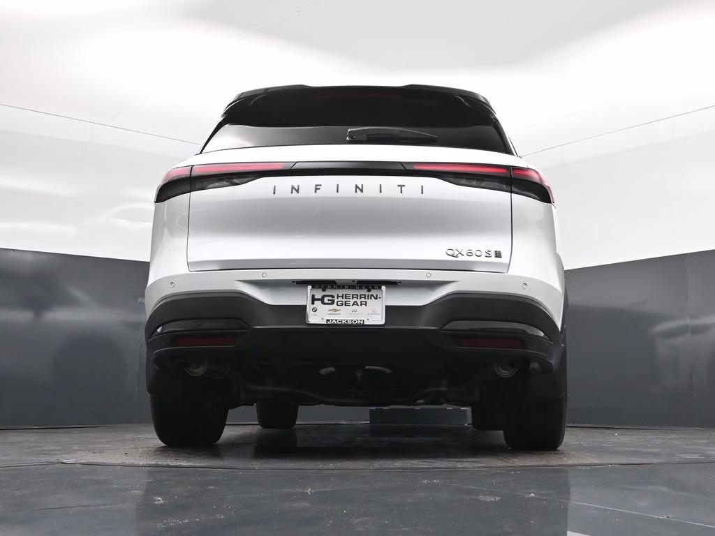 2027 RADIANT WHITE / BLACK OBSIDIAN INFINITI QX60 SPORT AWD SUV