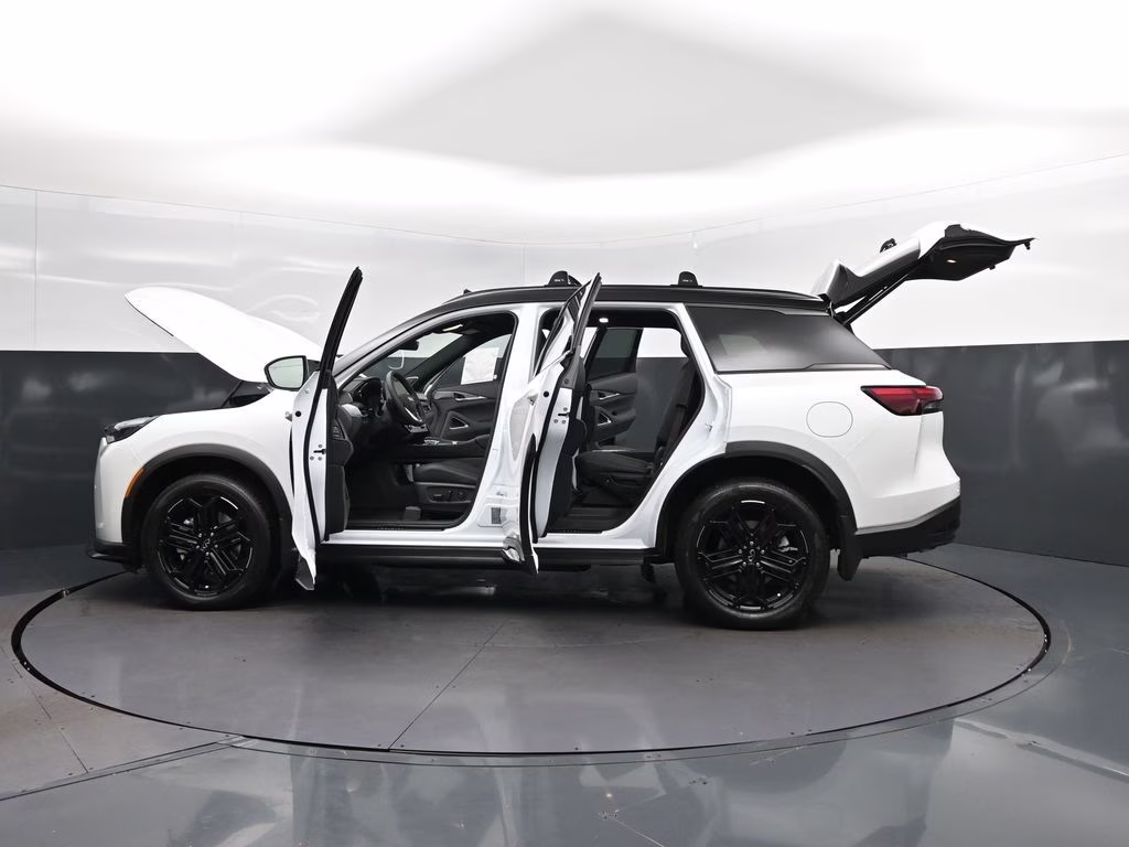 2027 RADIANT WHITE / BLACK OBSIDIAN INFINITI QX60 SPORT AWD SUV