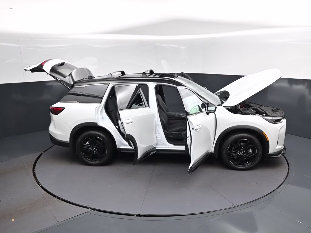 2027 RADIANT WHITE / BLACK OBSIDIAN INFINITI QX60 SPORT AWD SUV