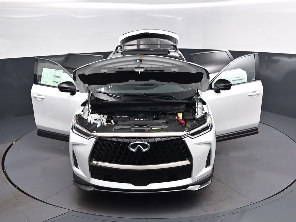 2027 RADIANT WHITE / BLACK OBSIDIAN INFINITI QX60 SPORT AWD SUV