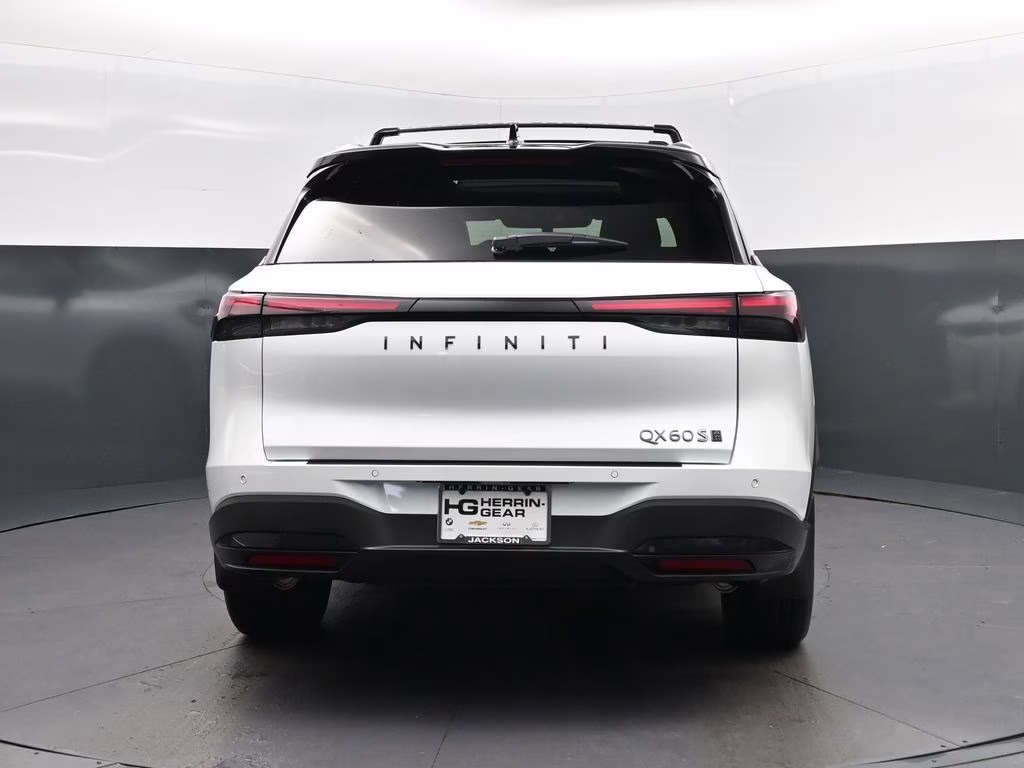 2027 RADIANT WHITE / BLACK OBSIDIAN INFINITI QX60 SPORT AWD SUV