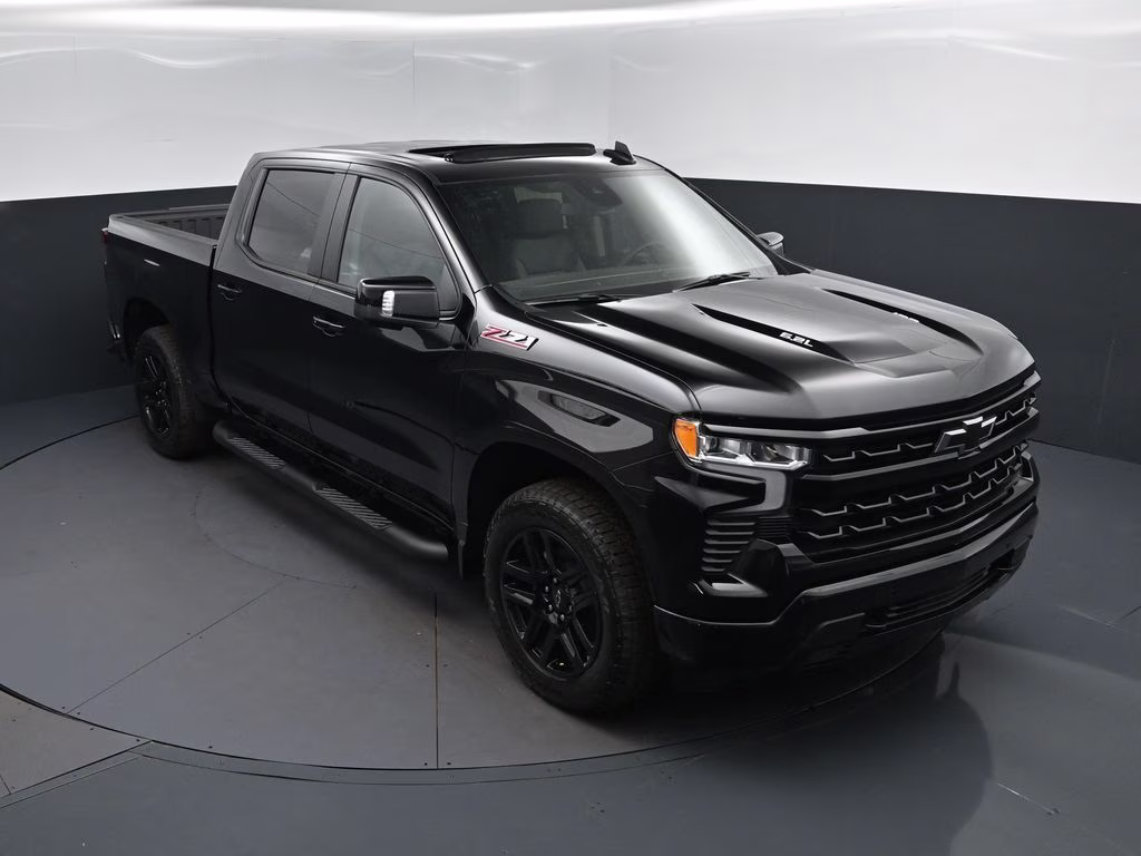 2026 Black Chevrolet Silverado 1500 RST 4X4 Truck