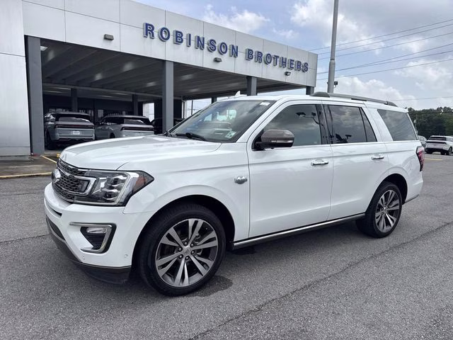 2020 White Metallic Ford Expedition King Ranch RWD SUV