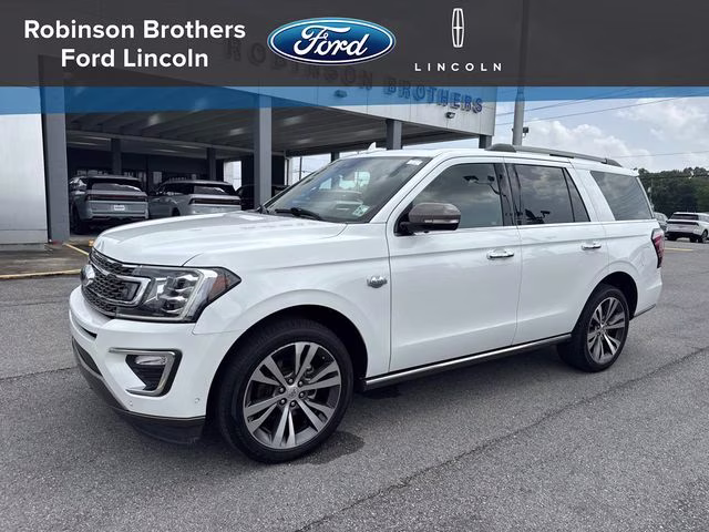 2020 White Metallic Ford Expedition King Ranch RWD SUV