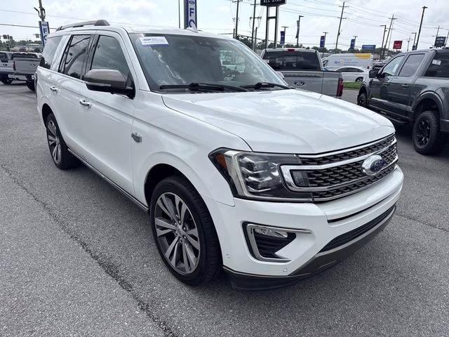 2020 White Metallic Ford Expedition King Ranch RWD SUV