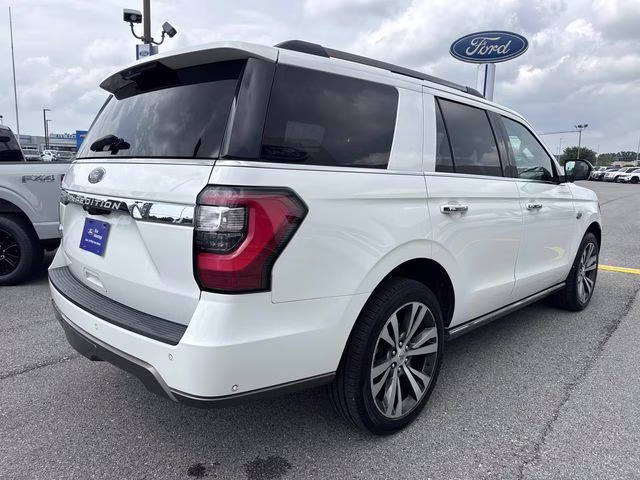 2020 White Metallic Ford Expedition King Ranch RWD SUV