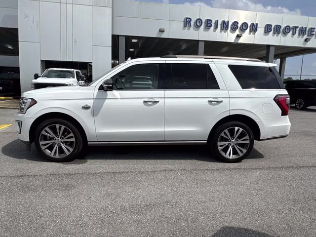 2020 White Metallic Ford Expedition King Ranch RWD SUV