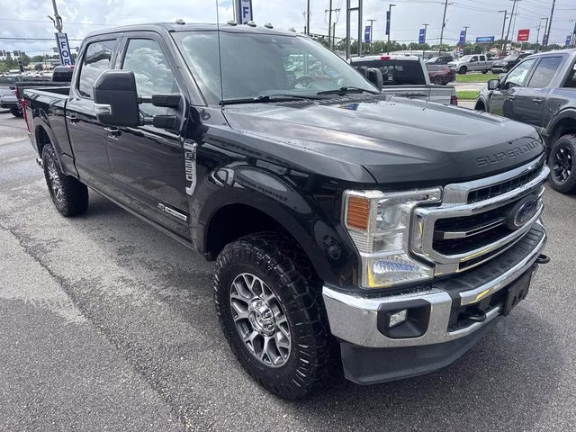 2020 Black Metallic Ford Super Duty F-250 SRW Lariat 4X4 Truck