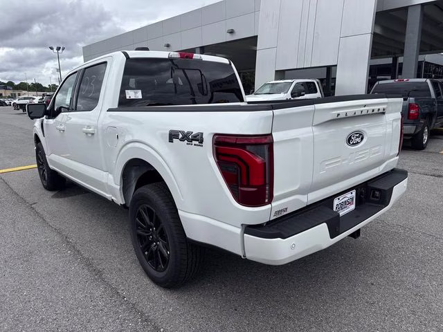 2026 White Ford F-150 Platinum 4X4 Truck