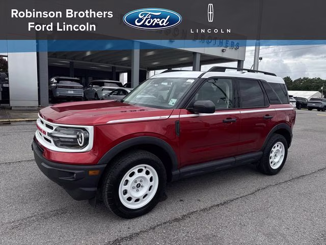 2023 Chili Pepper Red Ford Bronco Sport Heritage 4X4 SUV