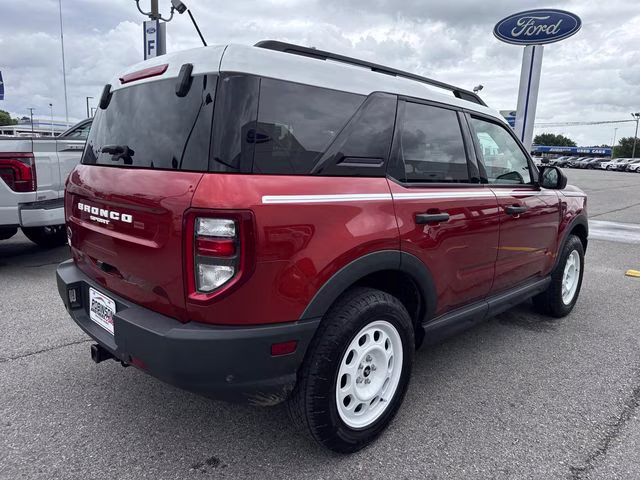 2023 Chili Pepper Red Ford Bronco Sport Heritage 4X4 SUV