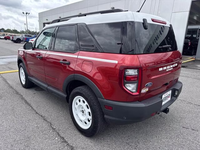 2023 Chili Pepper Red Ford Bronco Sport Heritage 4X4 SUV