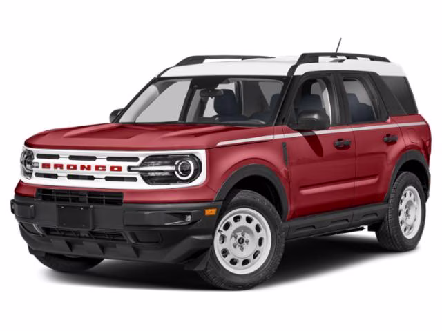2023 Hot Pepper Red Tinted Clearcoat Ford Bronco Sport Heritage 4X4 SUV