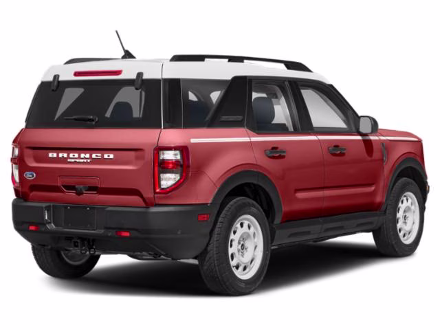 2023 Hot Pepper Red Tinted Clearcoat Ford Bronco Sport Heritage 4X4 SUV