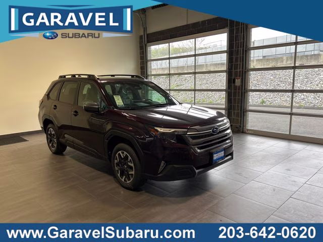 2026 Daybreak Blue Pearl Subaru Forester Premium Hybrid AWD SUV