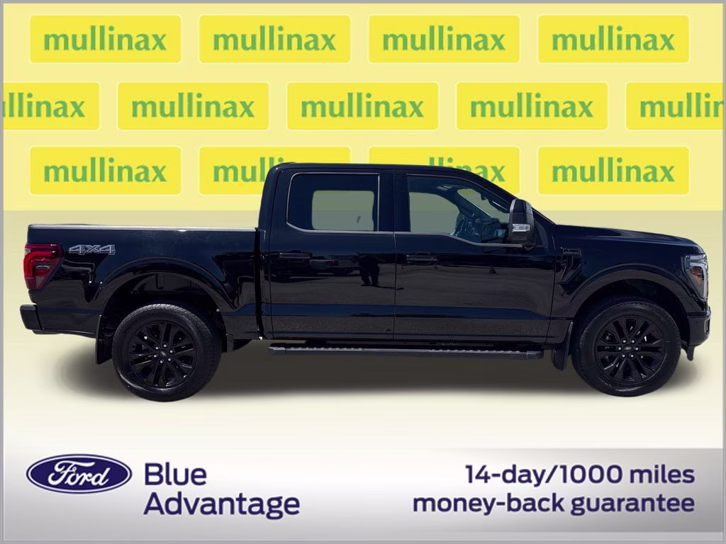 2025 Agate Black Metallic Ford F-150 Lariat 4X4 Truck