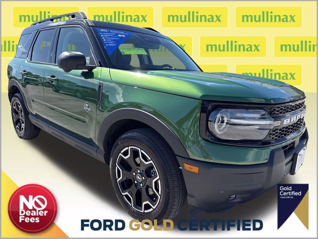 2025 Eruption Green Metallic Ford Bronco Sport Outer Banks 4X4 SUV
