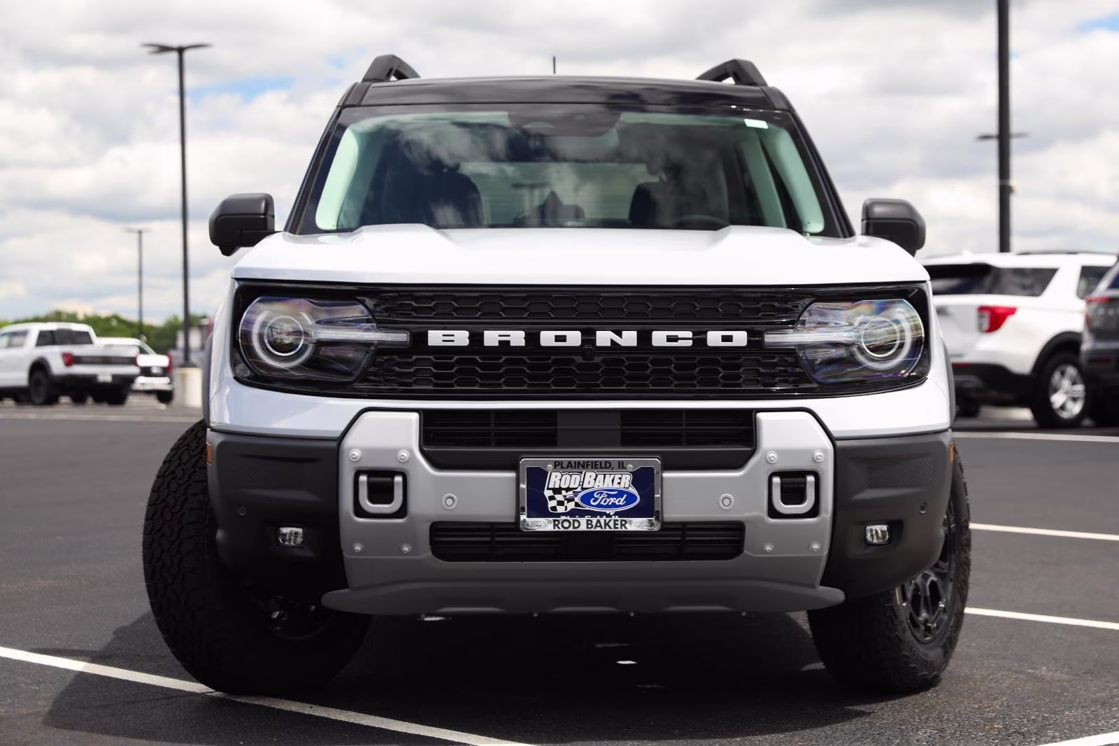 2026 Space White Metallic Ford Bronco Sport Badlands 4X4 SUV
