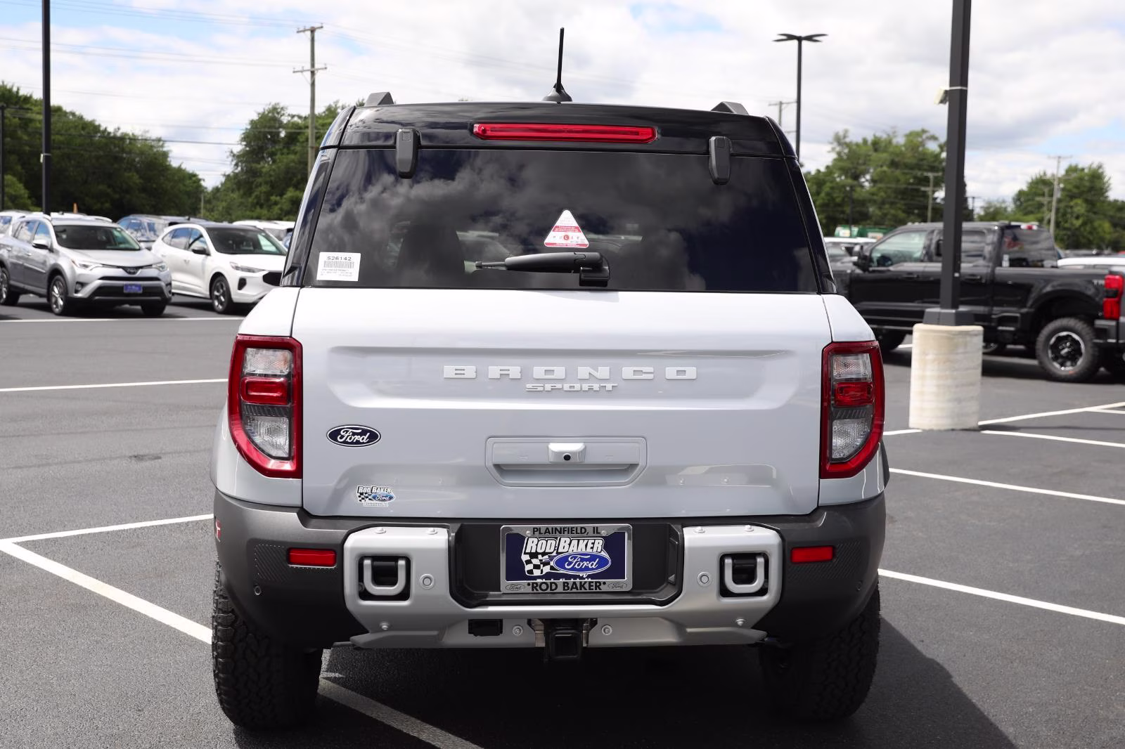 2026 Space White Metallic Ford Bronco Sport Badlands 4X4 SUV