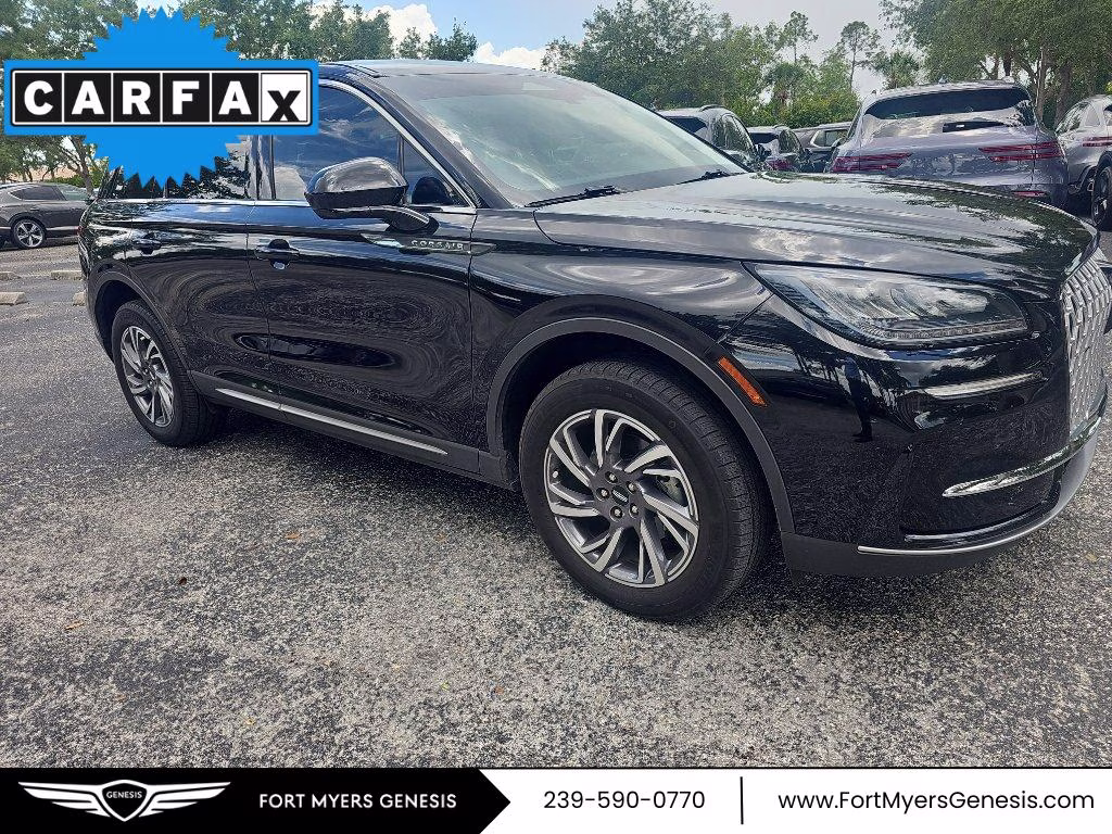 2024 Infinite Black Metallic Clearcoat Lincoln Corsair Premiere FWD SUV