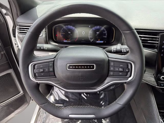 2024 Bright White Clearcoat Jeep Wagoneer Series II RWD SUV