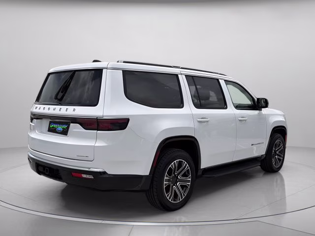 2024 Bright White Clearcoat Jeep Wagoneer Series II RWD SUV