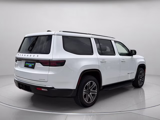 2024 Bright White Clearcoat Jeep Wagoneer Series II RWD SUV