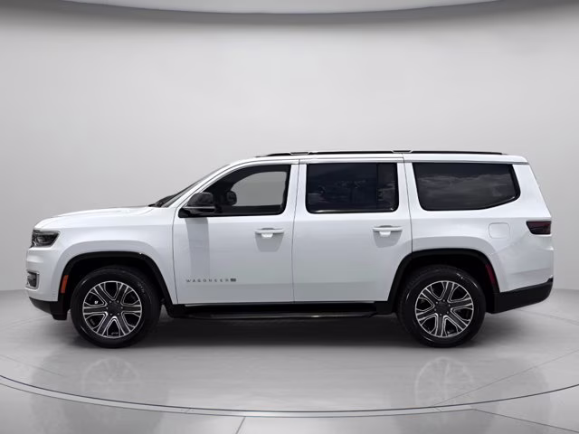 2024 Bright White Clearcoat Jeep Wagoneer Series II RWD SUV