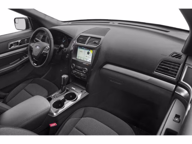 2019 Burgundy Ford Explorer XLT FWD SUV