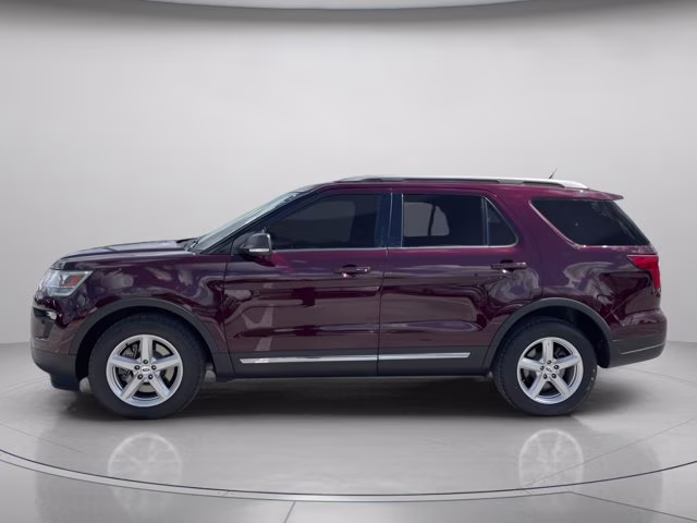 2019 Burgundy Ford Explorer XLT FWD SUV