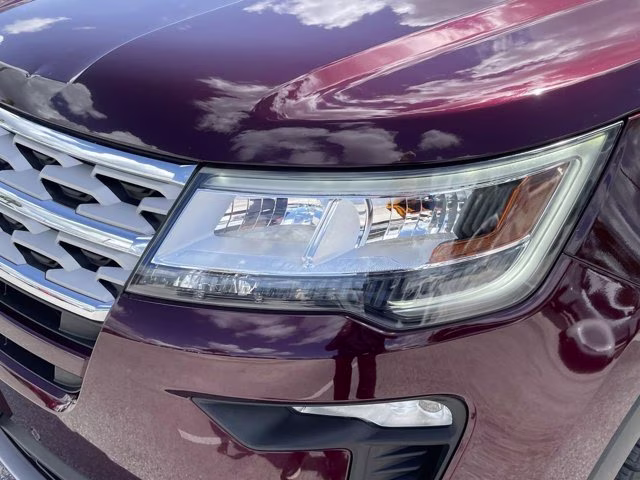 2019 Burgundy Ford Explorer XLT FWD SUV