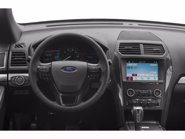 2019 Burgundy Ford Explorer XLT FWD SUV