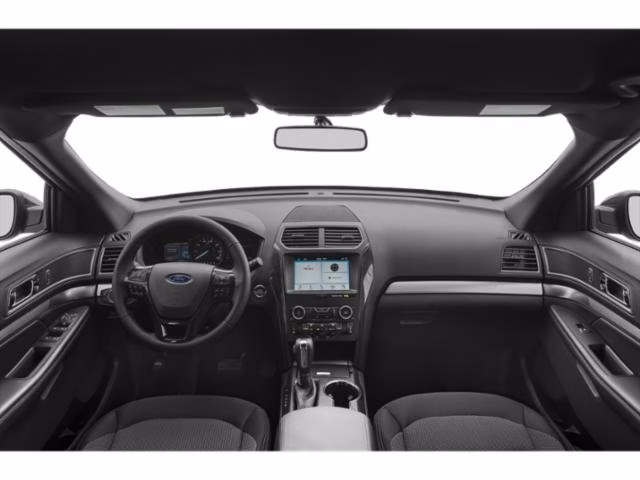 2019 Burgundy Ford Explorer XLT FWD SUV