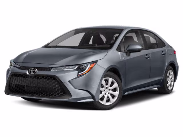 2021 Barcelona Red Metallic Toyota Corolla LE FWD Sedan