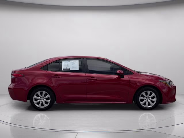 2021 Barcelona Red Metallic Toyota Corolla LE FWD Sedan