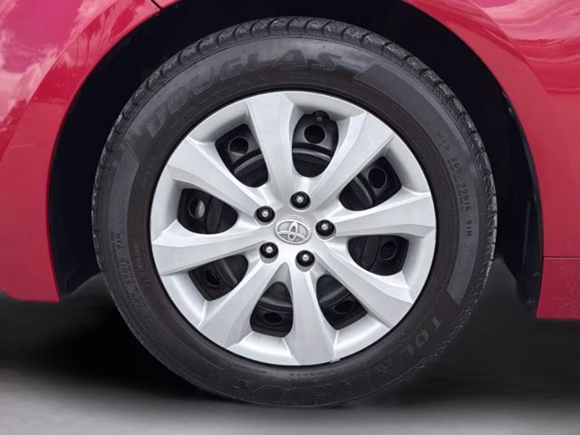 2021 Barcelona Red Metallic Toyota Corolla LE FWD Sedan