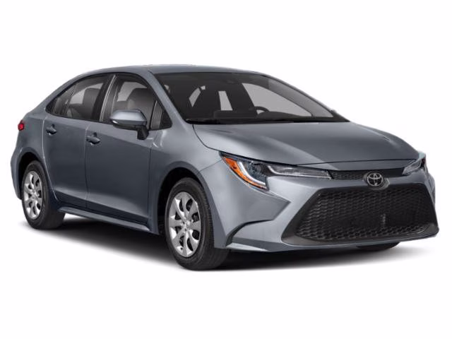 2021 Barcelona Red Metallic Toyota Corolla LE FWD Sedan
