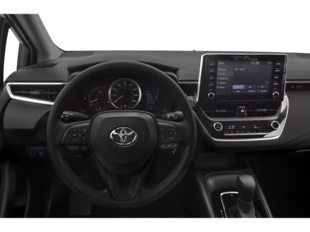 2021 Barcelona Red Metallic Toyota Corolla LE FWD Sedan