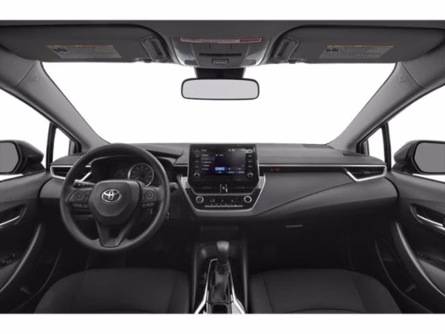 2021 Barcelona Red Metallic Toyota Corolla LE FWD Sedan