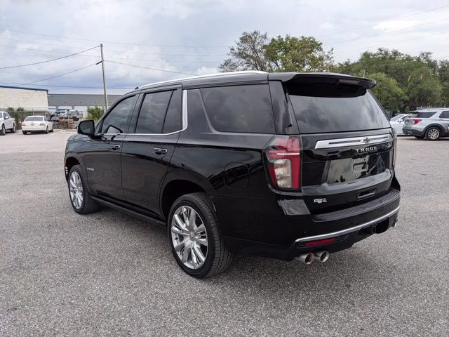 2021 Black Chevrolet Tahoe High Country 4X4 SUV