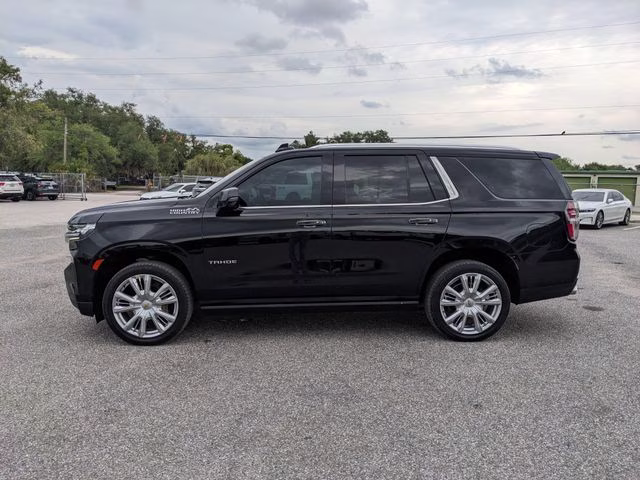 2021 Black Chevrolet Tahoe High Country 4X4 SUV